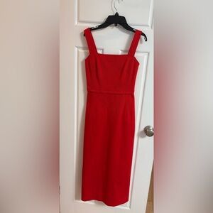 NWT Tory Burch Vibrant Red Dress